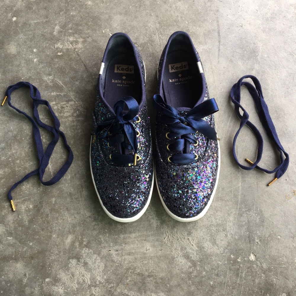 Kate spade glitter Keds
